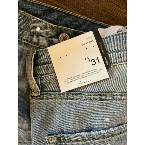 KanCan Jeans Women's 15/31  Distressed NWT - Picture 3 of 8